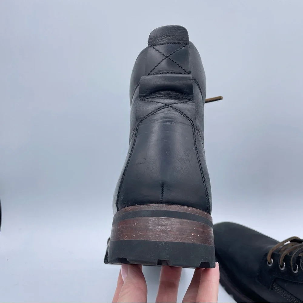 Frye Men’s Mid-Calf Boots Black 9 - Picture 11 of 16